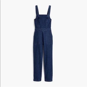 J.Crew Jeans Denim Overall Jumpsuit in Indigo Wash 00